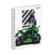 Блокнот YES А5 на спіралі тверда палітурка 80 аркушів Moto 152299 (клітинка) /152299/ - изображение 1