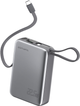 УМБ 4smarts Pocket Dual Cord 20000 mAh 22.5W Space Gray (4S541626) - зображення 1