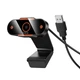 Комп'ютерна веб-камера HOCO D101 USB, 1.5 м, 720p Чорний - зображення 5