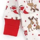 Человечек Dexter`s на пуговицах christmas reindeer футер 56 см белый - изображение 3