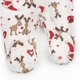 Человечек Dexter`s на пуговицах christmas reindeer футер 56 см белый - изображение 4