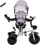 Rowerek trójkołowy EcoToys z obracanym siedziskiem 360° JM-322 Szary (5903769974238) - obraz 3
