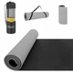 Килимок (мат) для йоги та фітнесу 4FIZJO TPE 1 см 4FJ0203 Grey/Black - зображення 1