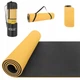 Коврик (мат) для йоги и фитнеса 4FIZJO TPE 1 см 4FJ0201 Orange/Black - изображение 1