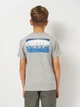 Подростковая футболка для мальчика Levi's 9EM659-C87 134-140 см Серая (3666643135980) - изображение 2