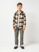 Подростковая футболка для мальчика Levi's 9EM659-C87 134-140 см Серая (3666643135980) - изображение 3