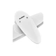 Смеситель для душевой кабины Plamix Cezar-003 SET White из термопластика (со шлангом, воронкой и кронштейном) (PM066 - изображение 5