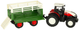 Трактор радіокерований KIK Farm Machine з причепом Зелений (5903039764439) - зображення 5