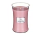 Ароматическая свеча Woodwick Large Pressed Blooms & Patchouli с ароматом цветов 609 г - изображение 1