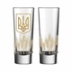 Набір стопок Concept Glass "Золотий Герб" 66 мл х 4 шт (CG4-106064) - зображення 1