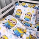 Простынь MirSon Евро 200x220 см 17-0867 Happy Minions Бязь (2200012065921) - изображение 4