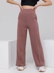 Спортивные штаны на флисе женские ISSA PLUS 12312A XL Коричневые (issa2007682109340) - изображение 1