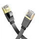 Патч-корд Hoco US07 General pure copper flat network cable (L-5M) Чорний - зображення 1
