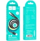 Кабель Hoco U110 Lightning charging data cable Чорний - зображення 2