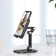 Настільна підставка Hoco PH34 Excelente double folding desktop stand Чорний - изображение 2