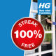 Чистящий спрей для стекла и зеркал HG 0.5 л (8711577012137) - изображение 7
