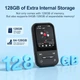 MP3 плеєр ZAQE x20 – 128 GB, Bluetooth 5.3, з клипсою, FM, диктофон, крокомір + навушники - зображення 4