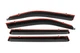 Ветровики для Toyota Land Cruiser 200 2007-2021 (4 шт), Дефлекторы окон Toyota Land Cruiser 200 - изображение 3