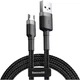 Дата кабель USB 2.0 AM to Micro 5P 3.0m 2A Gray-Black Baseus (CAMKLF-HG1) - изображение 1
