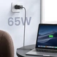 Зарядний пристрій Ugreen CD244 65W з підтримкою PD 3.0 та QC, GaN - зображення 5