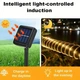 Светодиодная гирлянда "Трубка" 20м 200 LED IP65 на солнечной батарее с тепло-белым свечением из ПВХ - изображение 5