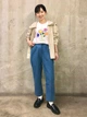 Джинсы Regular Fit женские UNIQLO 817556142 M Голубые (1159847236) - изображение 5
