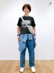Джинсы Regular Fit женские UNIQLO 817556142 M Голубые (1159847236) - изображение 7