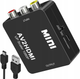 Конвертер AV RCA → HDMI 1080p AV2HDMI перехідник відеосигналу композитний кабель RCA-HDMI з USB живленням Plug & Play - зображення 1