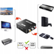 Конвертер AV RCA → HDMI 1080p AV2HDMI перехідник відеосигналу композитний кабель RCA-HDMI з USB живленням Plug & Play - зображення 2
