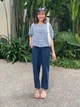 Джинсы Regular Fit женские UNIQLO 514432584 S Синие (1159847235) - изображение 6