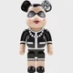 Фигурка Статуэтка медведь Беарбрик Bearbrick Chanel колекционная 28 см Черный (28323) - изображение 2