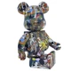 Фигурка Статуэтка Беарбрик Bearbrick Disney x Keiichi Tanaami Mickey Mouse 400% 28 см Разноцветный (28324) - изображение 8