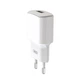 Мережевий зарядний пристрій(адаптер) XO L73 1USB / 2.4A / 12W white - зображення 1