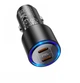 Зарядний пристрій автомобільний Hoco NZ3 Clear way 40W 2Type-C/PD Black - зображення 3