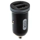 Зарядное устройство автомобильное XO CC18 2USB / 2.1А black - изображение 1