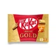 Батончики Kitkat Gold Salted Caramel Flavor 10 pieces 116 грам - изображение 1
