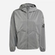 Спортивная ветровка мужская Adidas City Tech Metallic Holiday JW6685 M Серая (4068811689445) - изображение 5