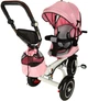 Rowerek trójkołowy Trike Fix V3 Spacerówka 3w1 Obracany 360° Różowy (5903039765870) - obraz 5