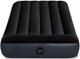 Materac dmuchany Intex 64141 z zagłówkiem 99 × 191 × 25 cm Czarny (6941057413532) - obraz 2