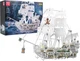 Klocki konstrukcyjne Statek piracki widmo 3769 elemtów ZKL.13193 (5903864973105) - obraz 2