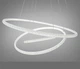 Світильник LED підвісний LUMINARIA JULIE CRYSTAL 75W 3R WHITE (з пультом) - изображение 3