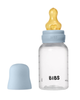 Дитяча пластикова пляшечка BIBS Baby Bottle Round Latex 150 ml Slow Flow - изображение 1