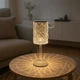 Лампа LED настольная аккумуляторная акриловая Crystal Table Lamp, беспроводной светодиодный декоративный светильник с сенсорным переключателем и USB-зарядкой для дома, спальни, гостиной, WCL-052 - изображение 1