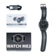 Смарт-часы Globex Smart Watch Me2 Black; 1.3" (240х240) IPS сенсорный / Realtek RT8762 / Bluetooth 5.0 / GPS / 55 х 45 х 11.3 мм, 35 г / IP67 / 240 мАч / черный - изображение 7