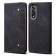 Чехол-книжка с кармашками UniCase Jeans Wallet для OnePlus Nord 5 - Black - изображение 1