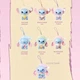 Брелок Labubu Стич 16 см плюшевая игрушка для сумки и рюкзака - изображение 6