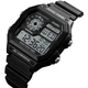 Годинник наручний чоловічий Skmei 1299 Black, 1299BK (12339) - зображення 3