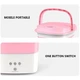 Пральна машина міні відро MA2000 White Pink (16317) - зображення 5