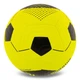 Мяч футбольный Ювентус Ballonstar Hybrid Juventus 7945 размер №5 Yellow-Black - изображение 2