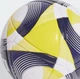 Мяч футбольный Adidas CNXT25 LGE белый, желтый, темно-синий Унисекс 4 - изображение 3